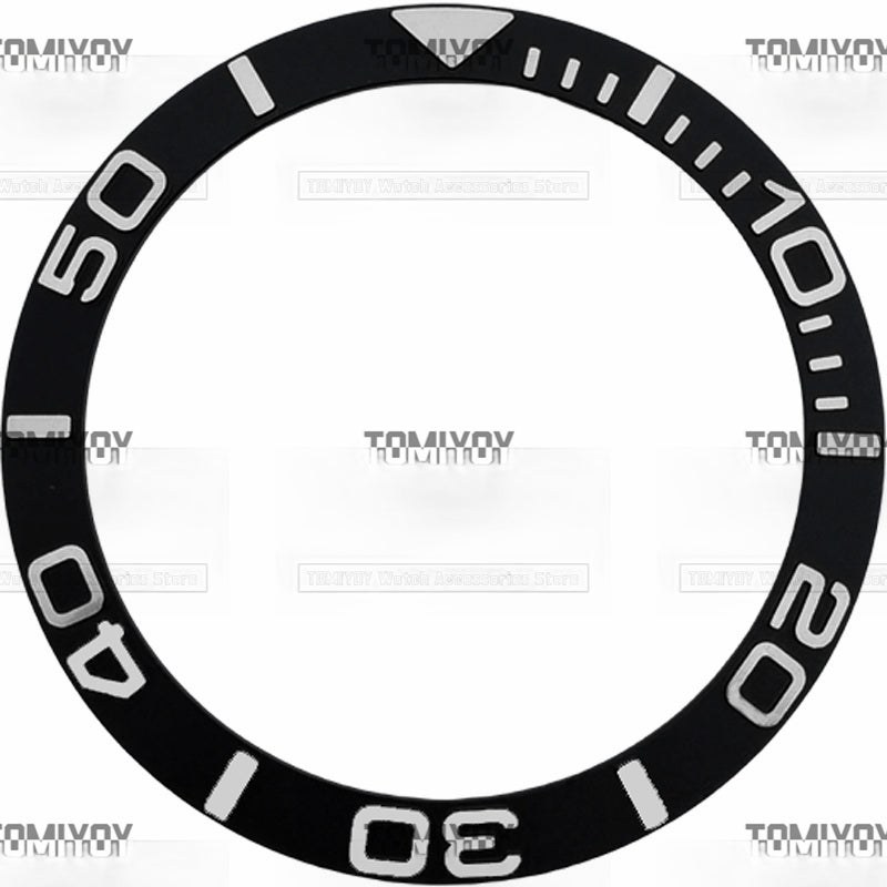 38MM Aluminum Sloped Watch Bezel Insert Fit For R-L-X YM Mechanical Wristwatch