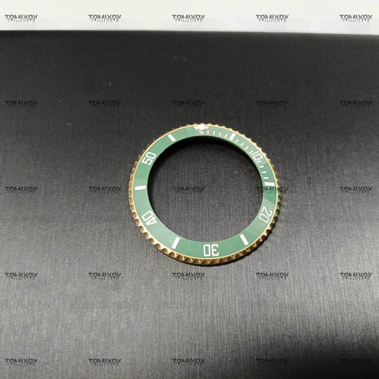 Watch Accessories 38MM 40MM Blue Luminous Steel Bezel With Black Green Ceramic Bezel Fit For R-L-X 40mm Case SUB 116610