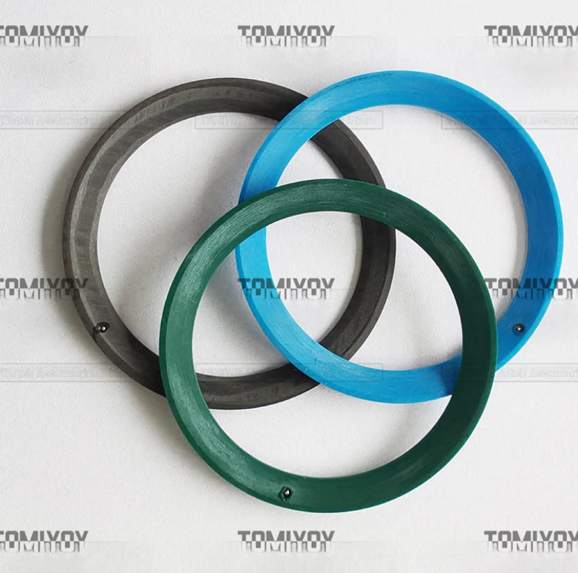 38MM Black Blue Green Matte Carbon Fiber Ice Blue Lumious Bevel Watch Bezel Insert Fit For R SUB 40MM Mechanical Wristwatch