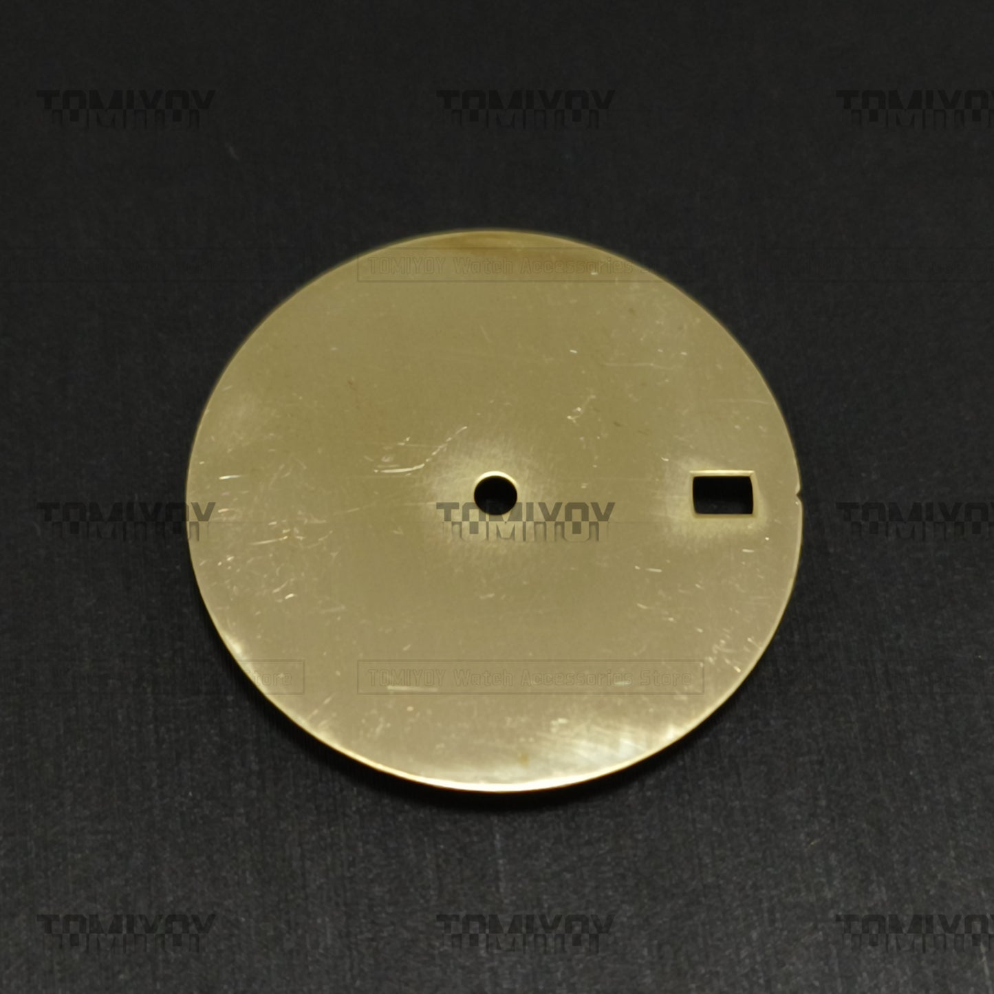 Modified Accessory 28.5mm Brass Watch Dial Fit For NH35 NH36 7S26 4R Movement S-k-x007 SRPD Watch Dial DIY Design Processing