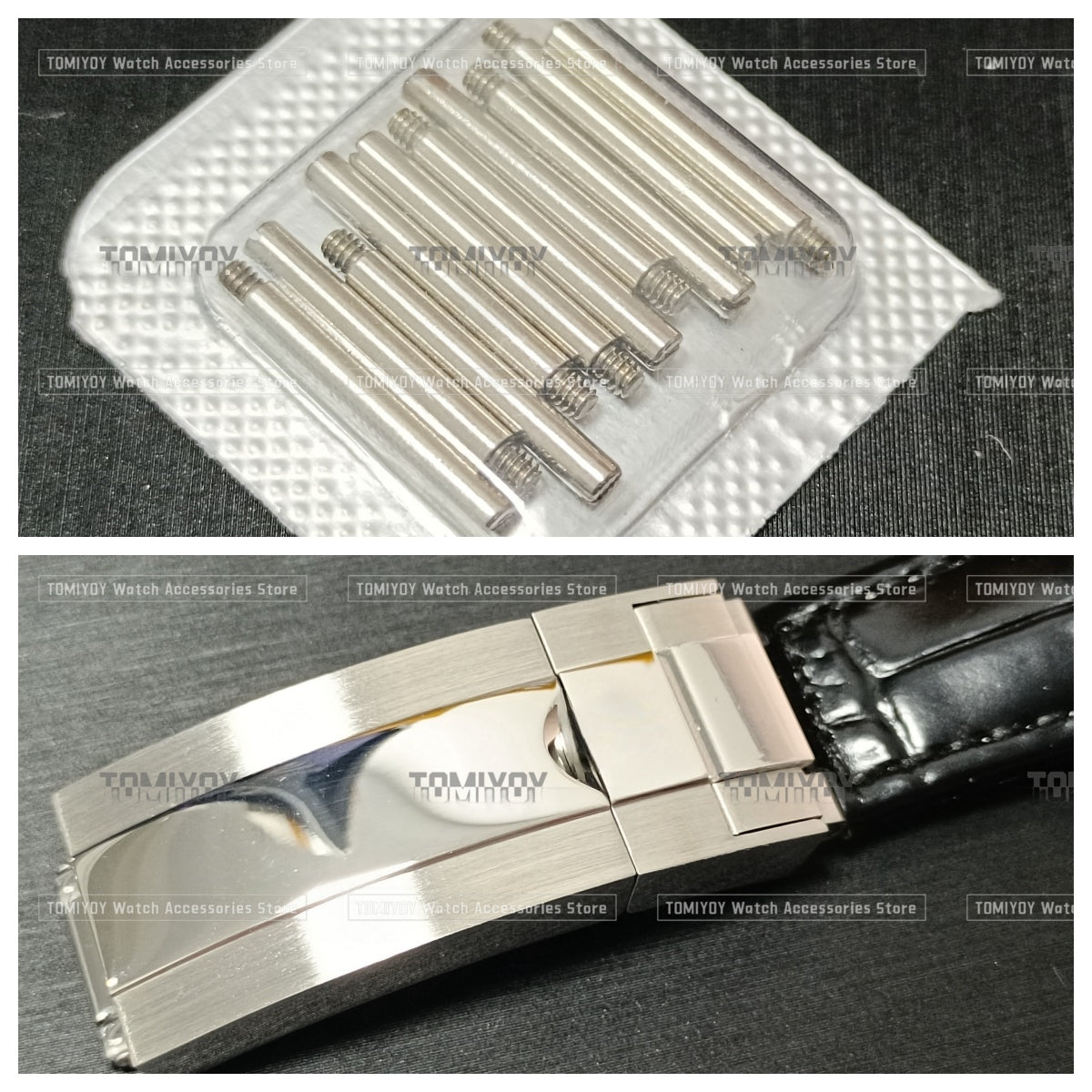 Stainless Steel Watch Buckle Screw Fit For R-l-x Sub watch
