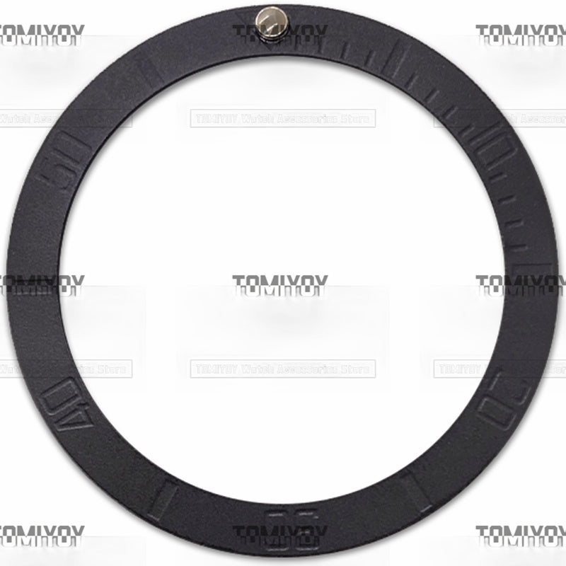 38MM Gold Rose Gold Blue Black Frosting Ceramics Sloped Watch Bezel Insert Fit For R-L-X SUB Mechanical watch