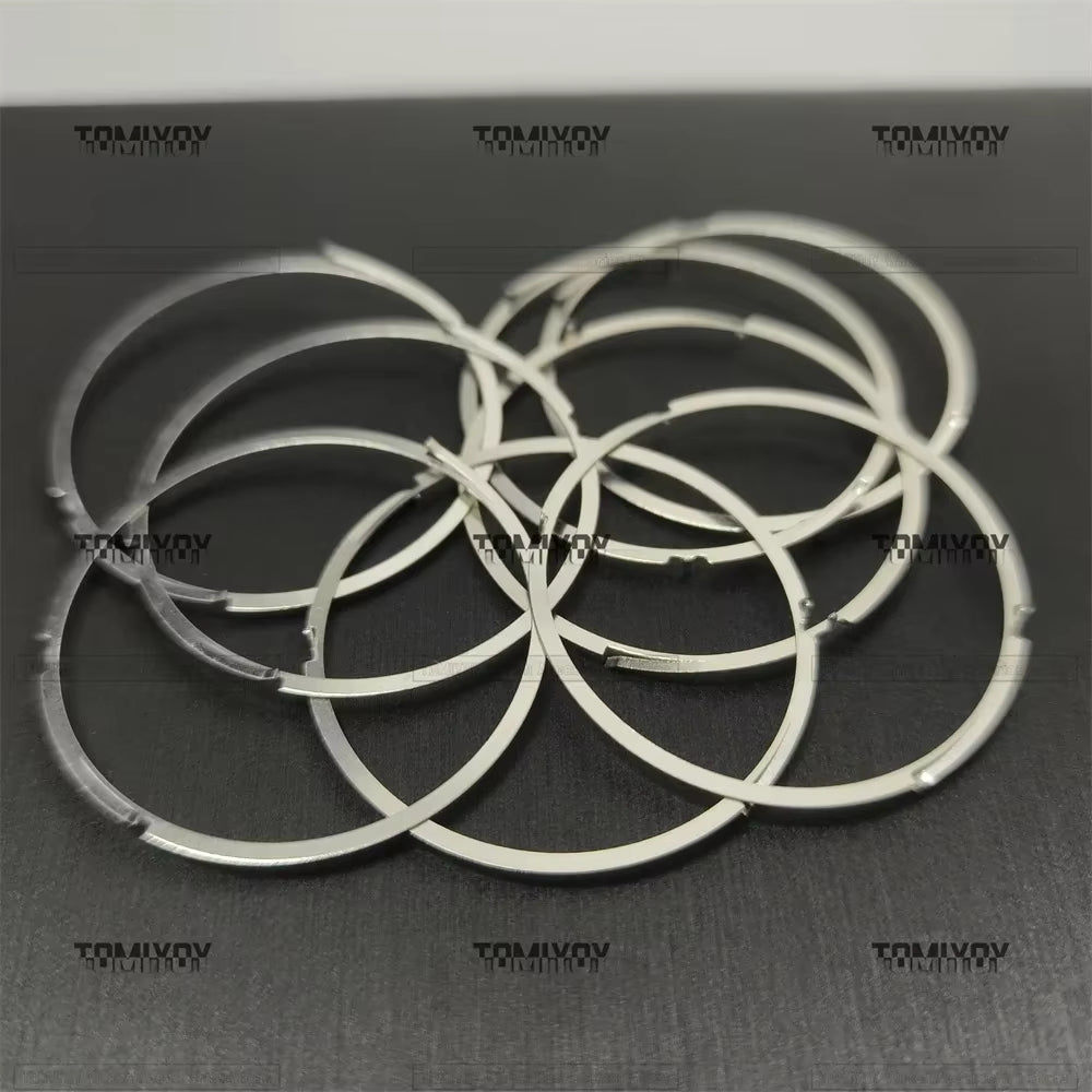 Silver High-quality Stainless Steel Bezel Click Spring Ring Fit For S-K-X005 S-K-X007 Watch Case Replace Parts
