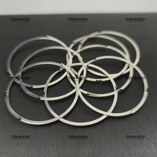 Silver High-quality Stainless Steel Bezel Click Spring Ring Fit For S-K-X005 S-K-X007 Watch Case Replace Parts
