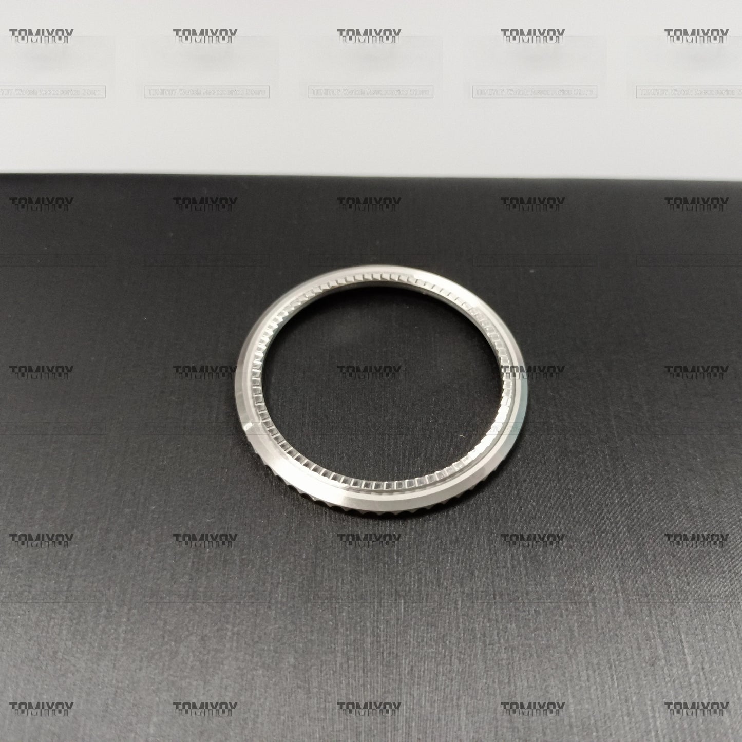 40.7MM Silver Gold Stainless Steel Unidirectional Rotating Circle Bezel Fit For R-L-X 40mm Case SUB 116610 116613 Watch Accessories