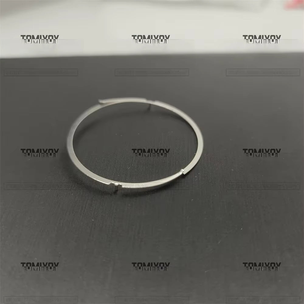 Silver High-quality Stainless Steel Bezel Click Spring Ring Fit For S-K-X005 S-K-X007 Watch Case Replace Parts
