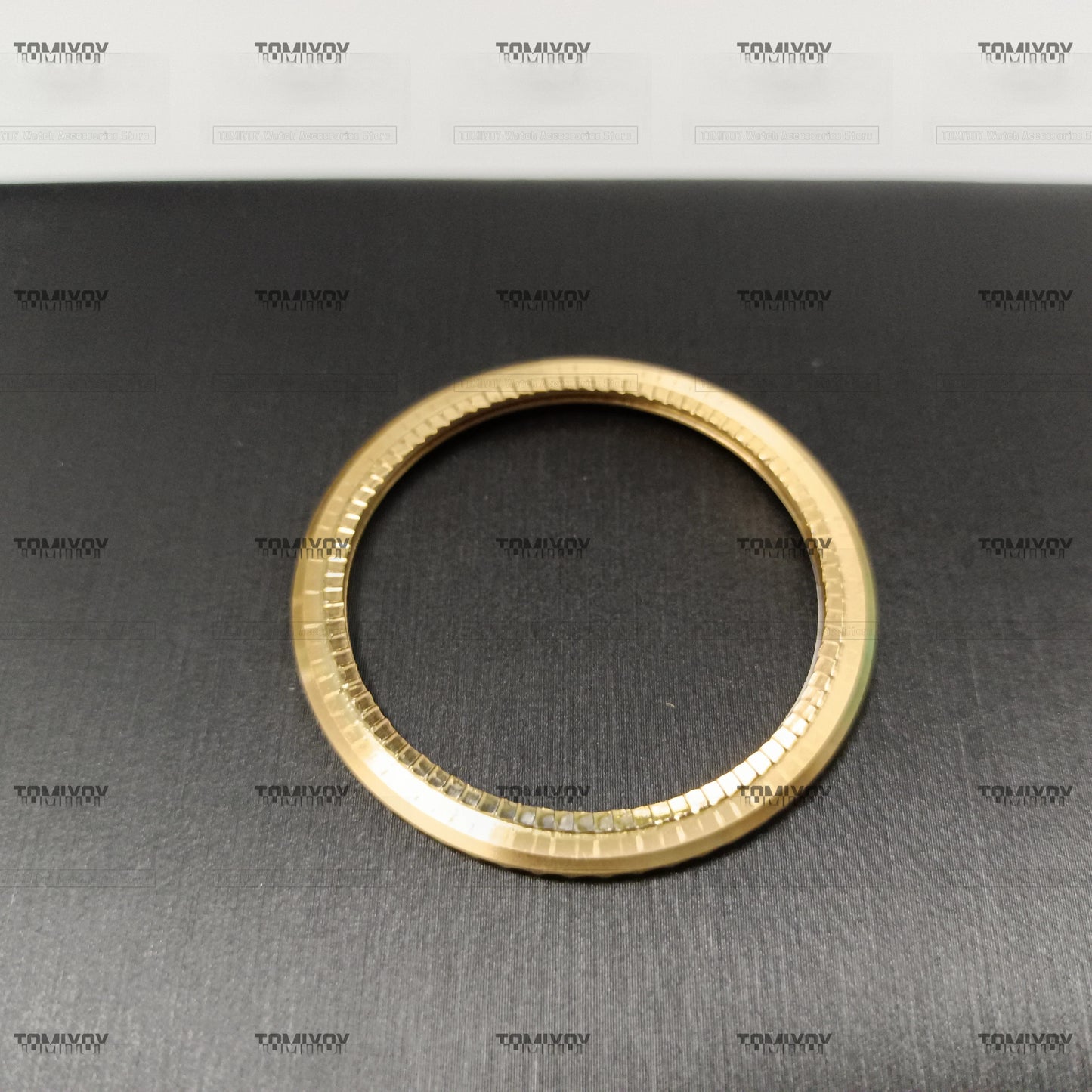 40.7MM Silver Gold Stainless Steel Unidirectional Rotating Circle Bezel Fit For R-L-X 40mm Case SUB 116610 116613 Watch Accessories